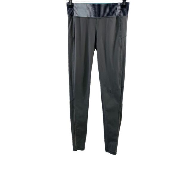 Ivivva Gray Leggings Girls Size 10 - Picture 1 of 7